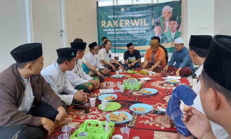 Rapat_kerja_mds_rijalul_ansor_ntb